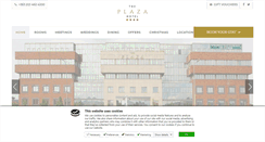 Desktop Screenshot of plazahotel.ie